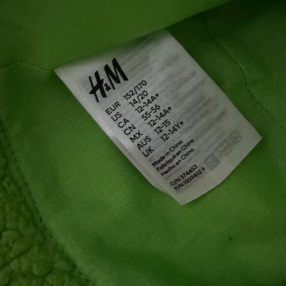 NWOT H&M Bucket Hat in Neon Green - Picture 5 of 6